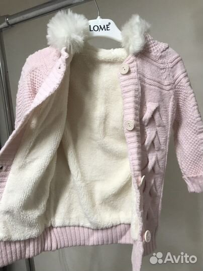 Платье и кардиган на девочку