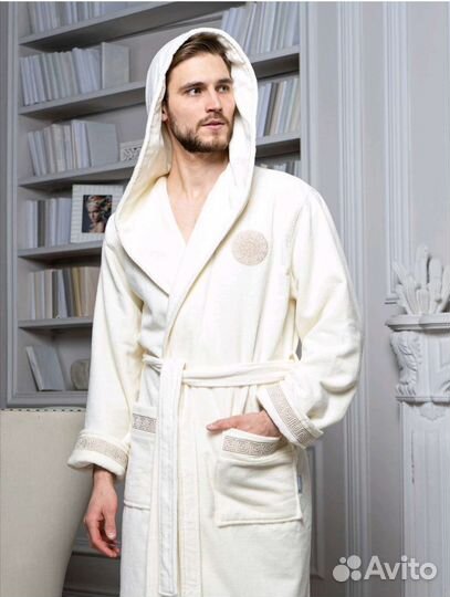 Мужской махровый халат