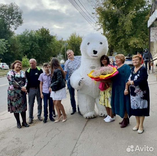 Огромный мишка на ваш праздник