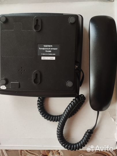 Телефонный аппарат большие кнопки teXеt
