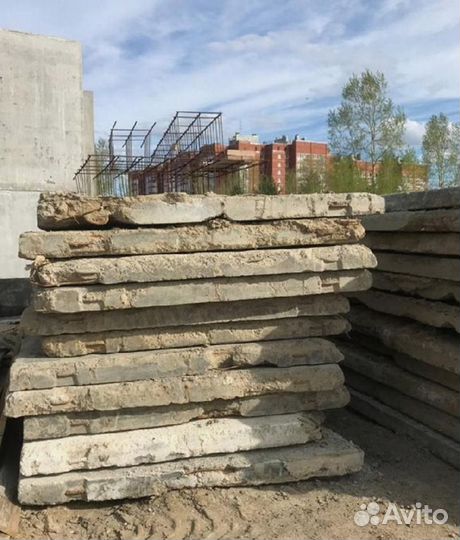 Плита дорожная 6000Х2000мм 2 сорт