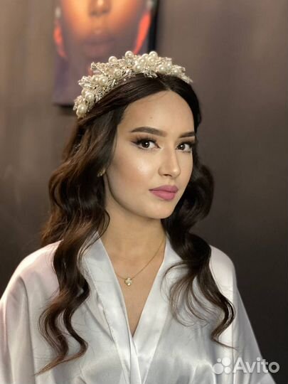 Свадебный образ невесты / Макияж, укладка, платье