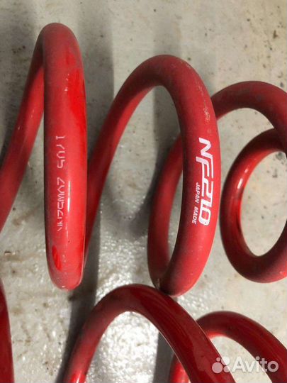 Японские спортивные пружины на toyota prius