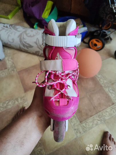Роликовые коньки детские раздвижные отл сост