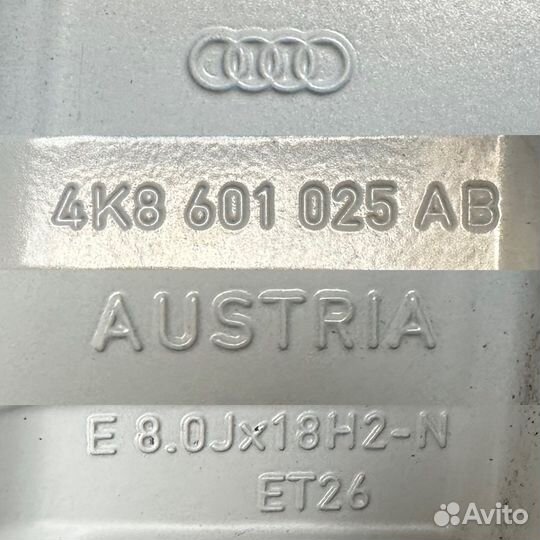 Диски Audi R18 оригинал