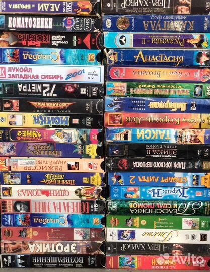 Видеокассеты домашняя коллекция из 90-х