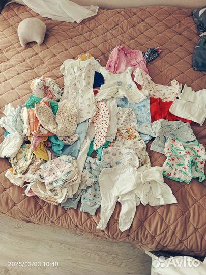 Детские вещи на девочку пакетом 86 92