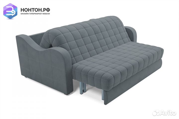 Диван аккордеон Барон №3 серый