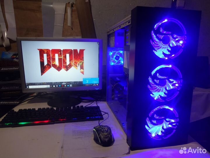 Игровой мощный 12400 ай-5/ RAM-до 32Gb/rtx3060-70