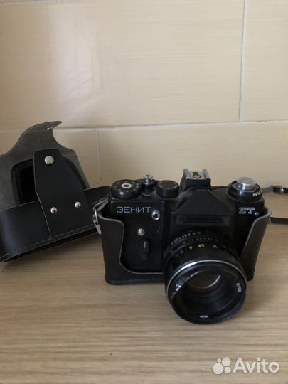 Плёночный фотоаппарат Зенит ет и обьектив Гелиос