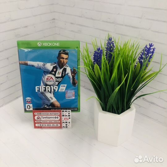 Диск Xbox One Fifa 19