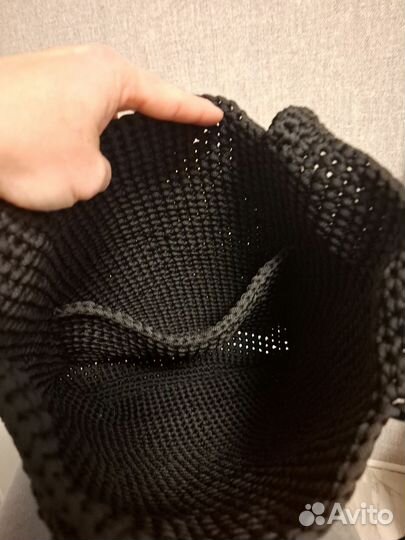 Сумка шоппер вязаная