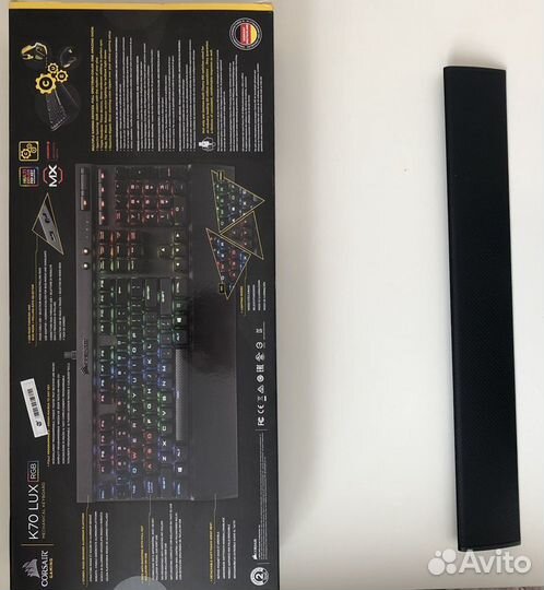 Клавиатура проводная Corsair K70 RGB