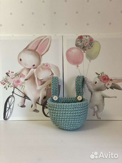 Корзинка подвесная для детской кровати