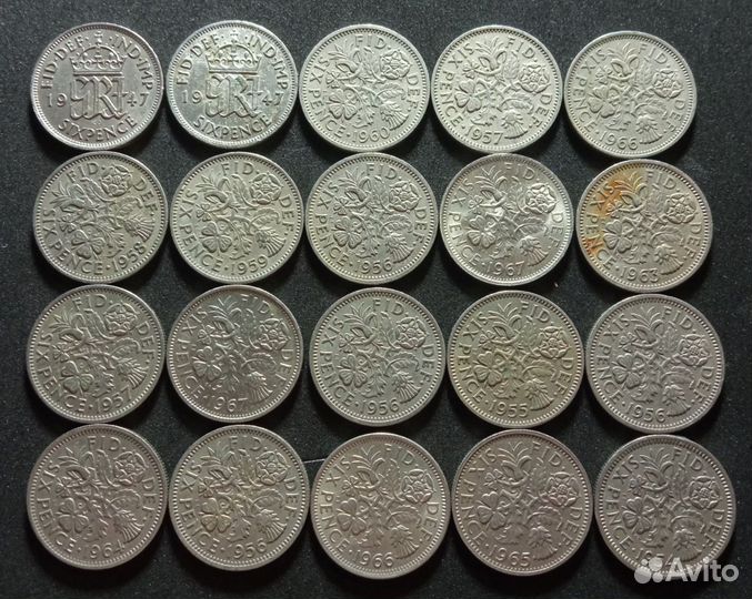 Монеты великобритании