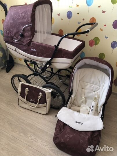 Коляска 2 в 1 Geoby