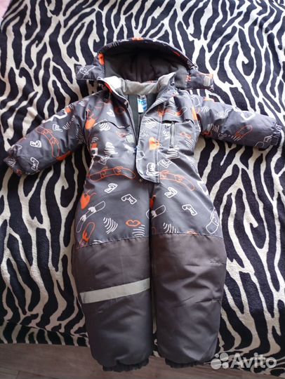 Зимний комбинезон для мальчика 98