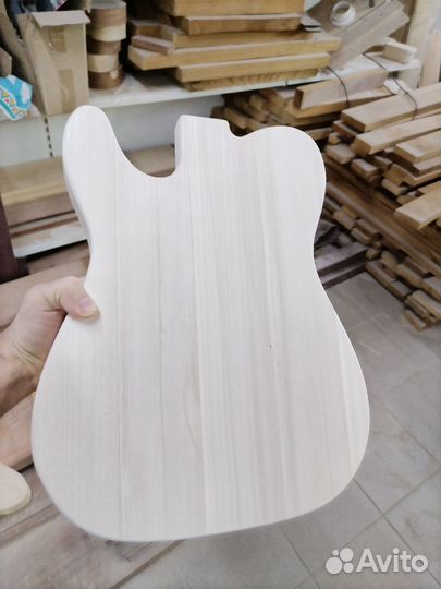 Корпус электрогитары дека фендер телекастер