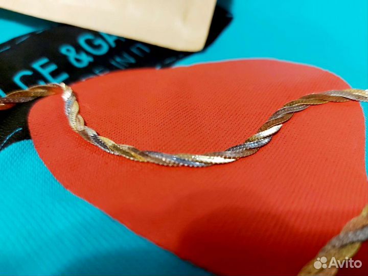 Серебряная цепочка (колье)