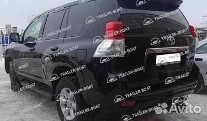 Фаркоп Toyota Land Cruiser Prado 02-09 рама и крюк-шар, 50мм 10635