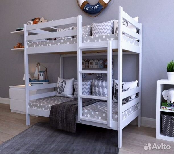 Двухярусная кровать