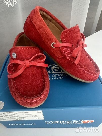 Мокасины детские