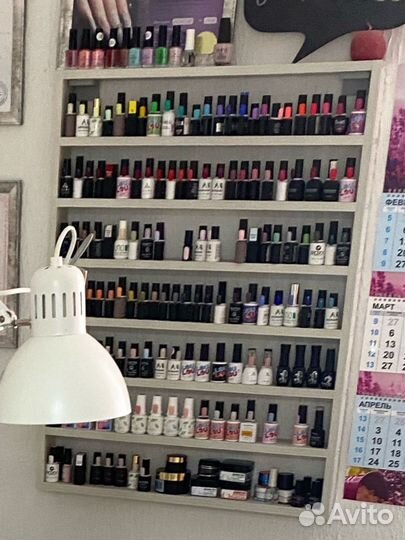 Полка для гель лаков