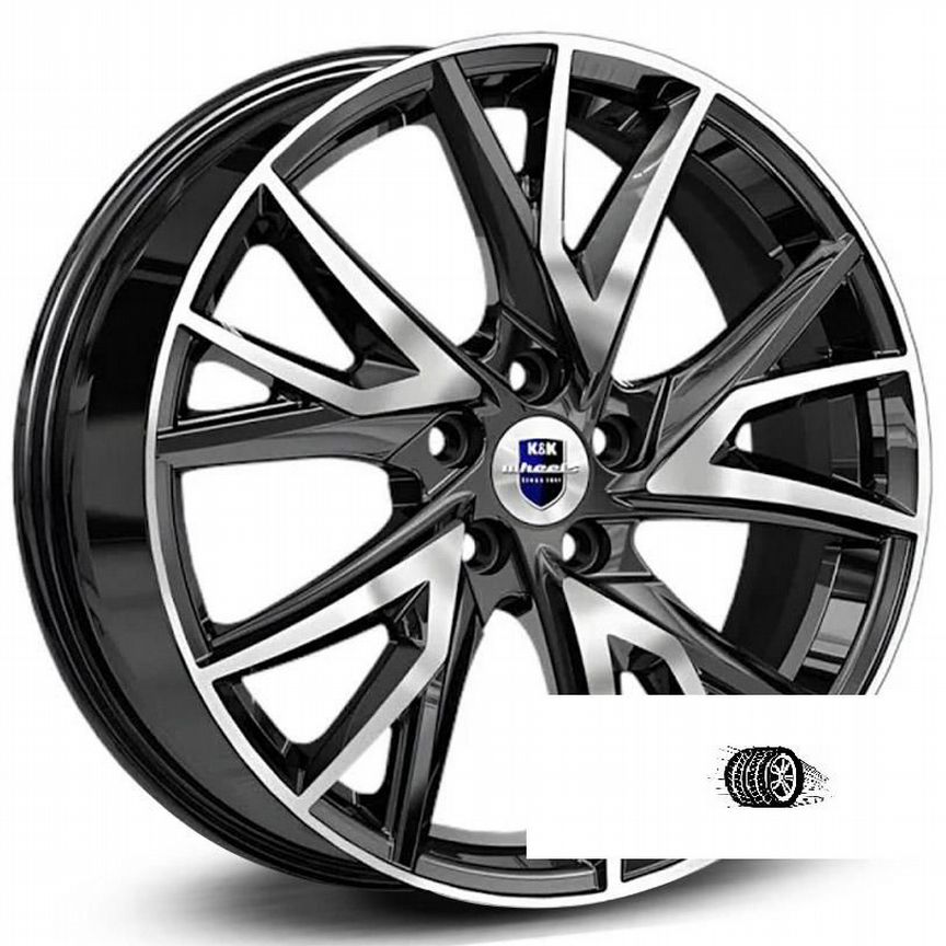 Литые диски K&K 6.5×R18 5×108
