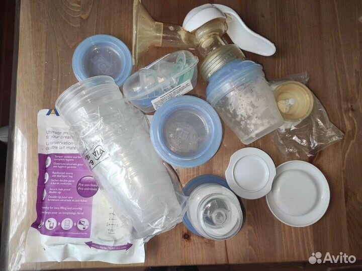 Молокоотсос avent ручной