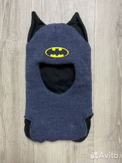 Новая шапка шлем зимняя для мальчика 50-52