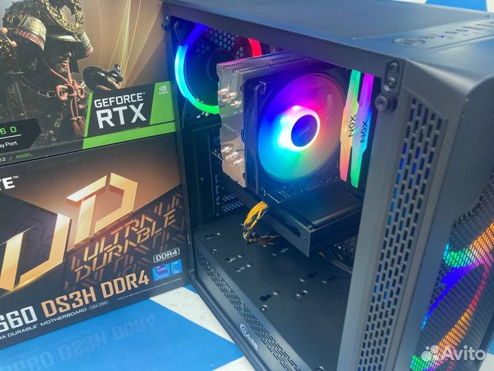 Системный блок Intel Core i3 + GTX 1050 Ti 4GB