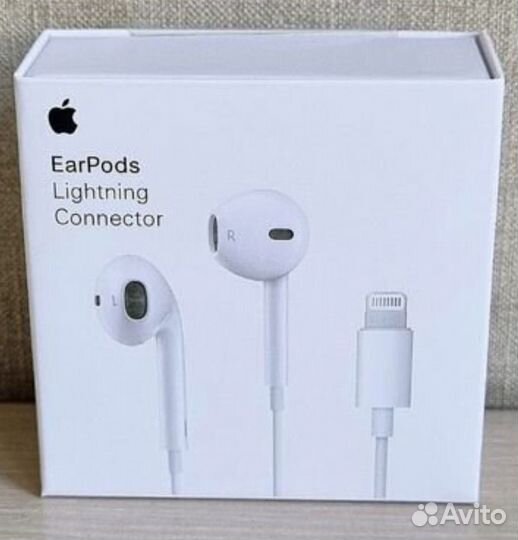 Наушники apple earpods lightning