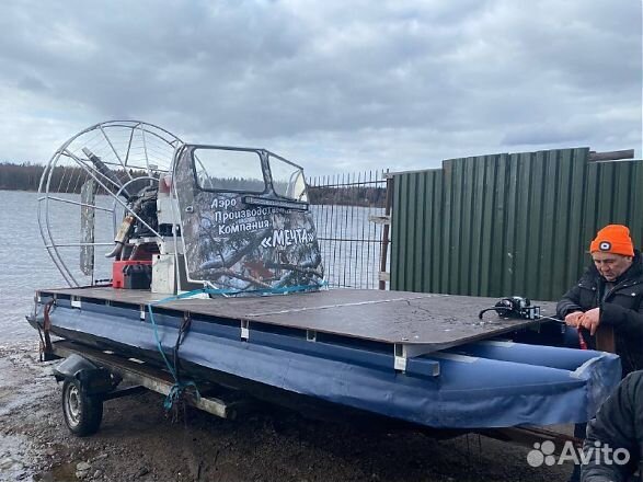 Аэролодка Бриз для рыбного хозяйства