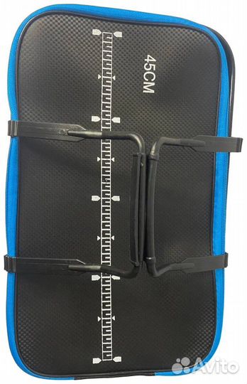 Ведро резиновое с крышкой 45 см для рыбы, живца