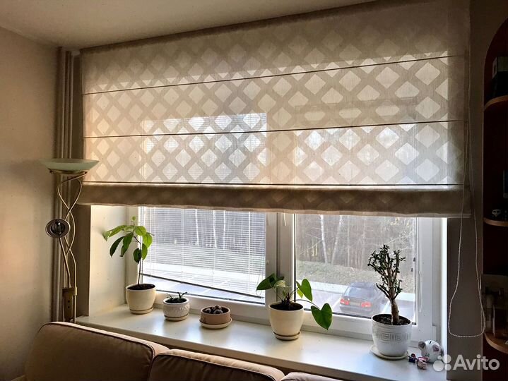 Римские шторы по индивид. размерам