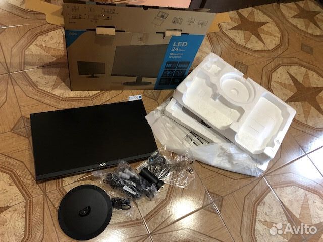 Монитор AOC I2480SX, черный 23.8