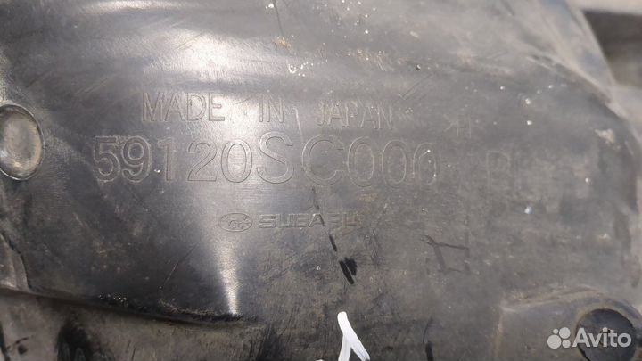 Защита арок (подкрылок) правая передняя Subaru Forester (S12), 2010