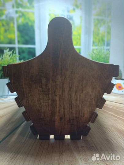 Корзина деревянная для хранения