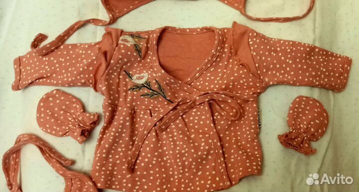 Одежда для новорожденной 56-62