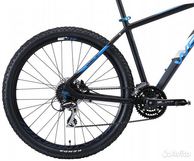 Велосипед Welt Rockfall 3.0 27 Black/Blue