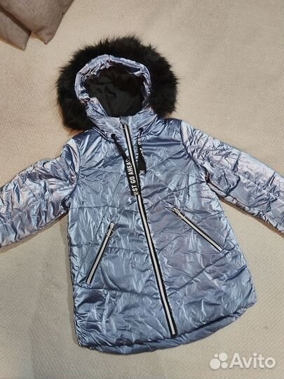 Зимний костюм для девочки 128 134