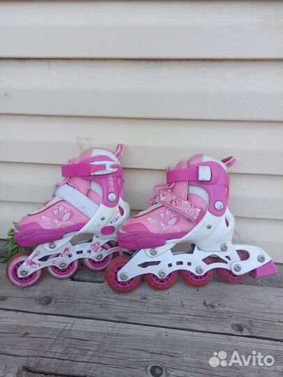 Роликовые коньки детские раздвижные