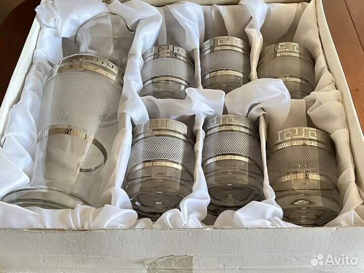 Набор посуды Чехия Mig Kristal