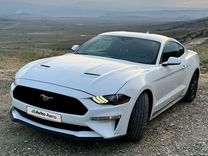 Ford Mustang 2.3 AT, 2020, битый, 98 000 км, с пробегом, цена 2 600 000 руб.