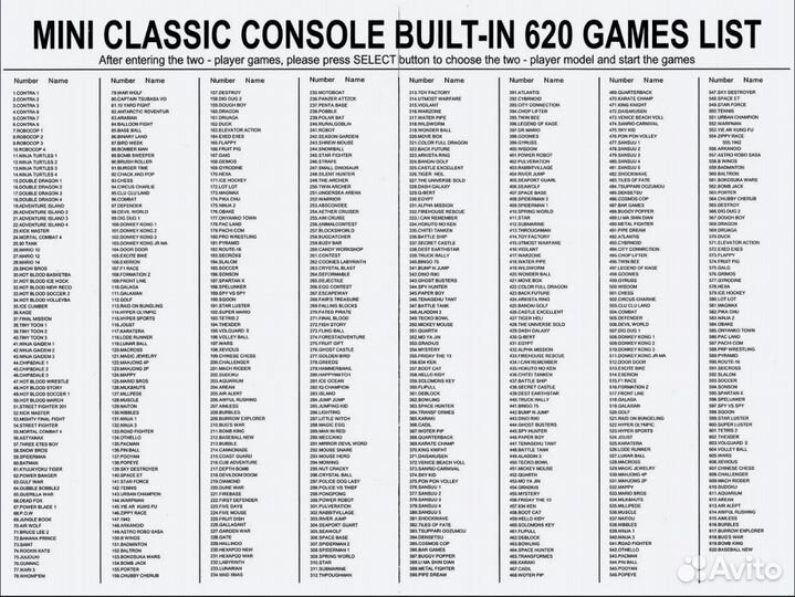 Игровая приставка dendy 620 игр