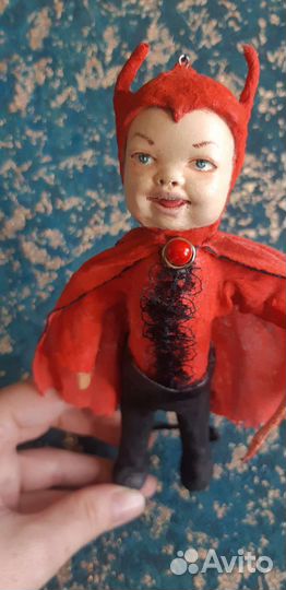 Ватные елочные игрушки