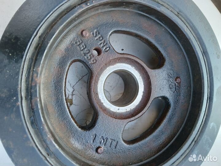 Шкив коленвала форд мондео 5, 2,5л