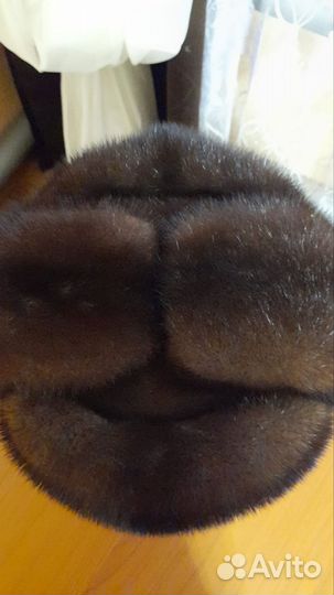 Норковая шапка мужская