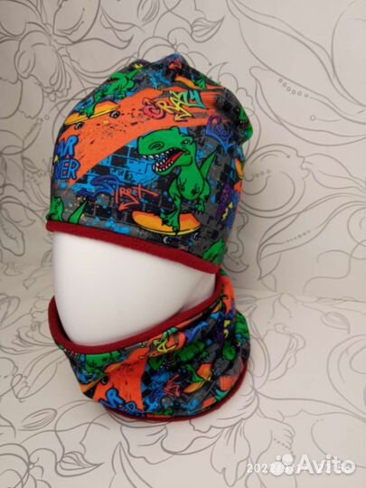 Шапка и снуд для мальчика