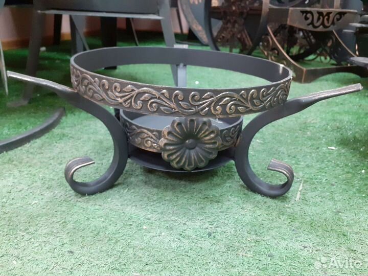Подставка под садж кованая
